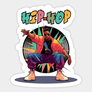 Hip Hop Music Fun Sticker